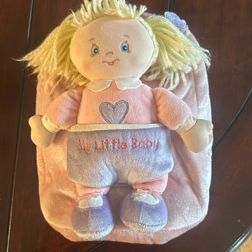 My Little Baby Doll and Backpack